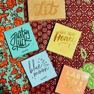 Colourpop and Morphe Palettes